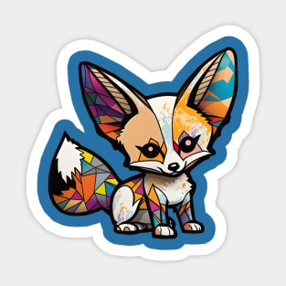 Fennec Fox Sticker